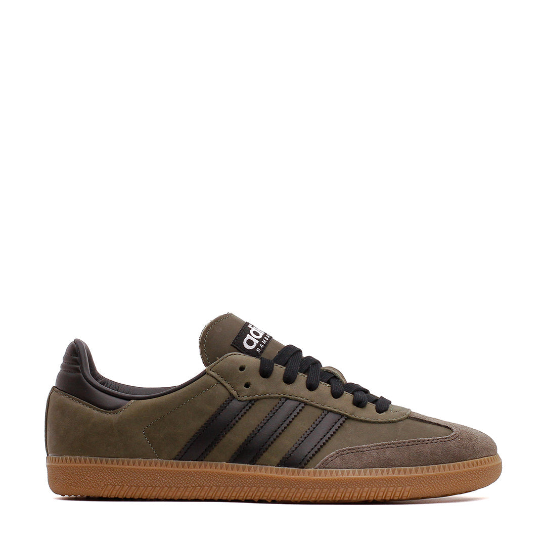 Adidas Men Samba OG Base Green Black IE9163 - FOOTWEAR - Canada