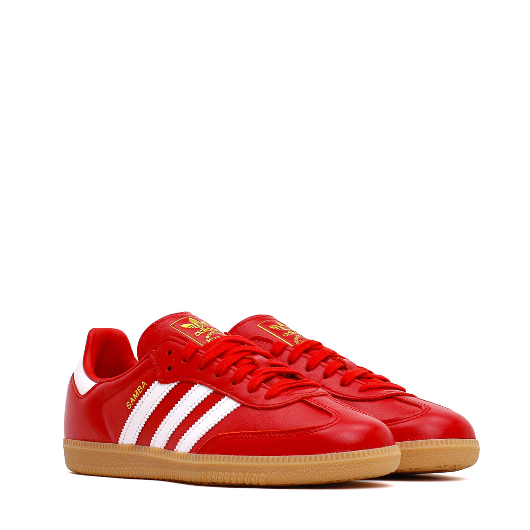Adidas Men Samba OG Better Scarlet White JR0881 - FOOTWEAR - Canada