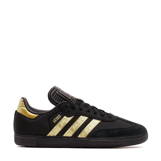 Adidas Men Samba OG Mexico Black Gold Metallic JH5656 - FOOTWEAR - Canada