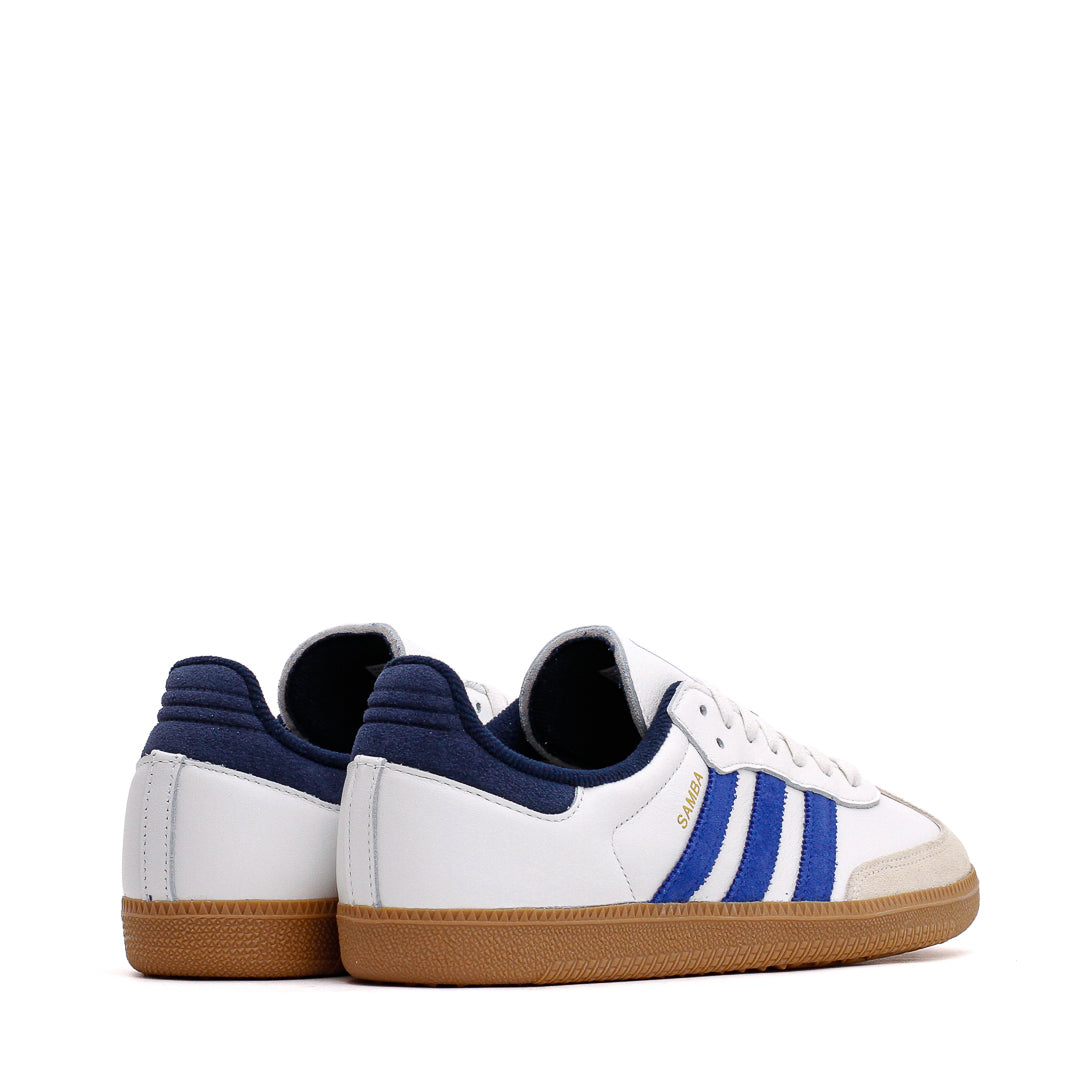 Adidas Men Samba OG White Blue Gum JH5632 - FOOTWEAR - Canada
