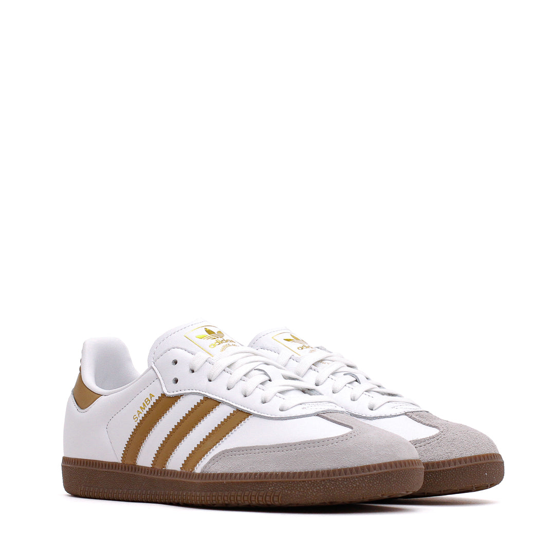 Adidas Men Samba OG White Brown Desert JH8796 FOOTWEAR Canada