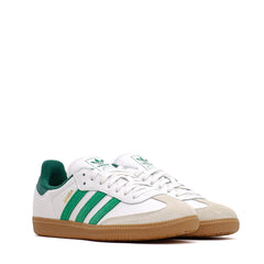 Adidas Men Samba OG White Collegiate Green JI3202 - FOOTWEAR - Canada