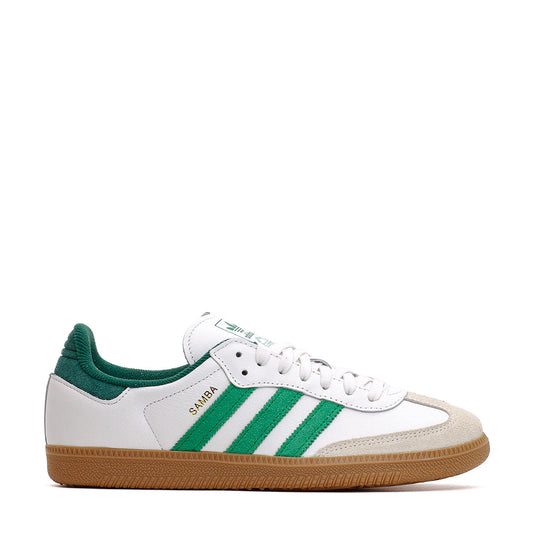 Adidas Men Samba OG White Collegiate Green JI3202 - FOOTWEAR - Canada