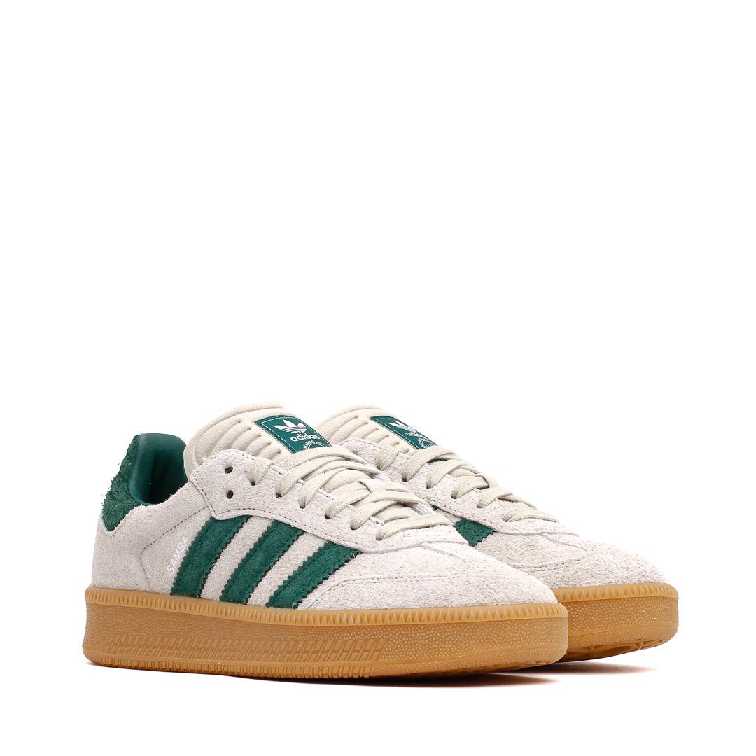 Adidas Men Samba XLG Putty Grey Collegiate Green JI3197 - FOOTWEAR - Canada