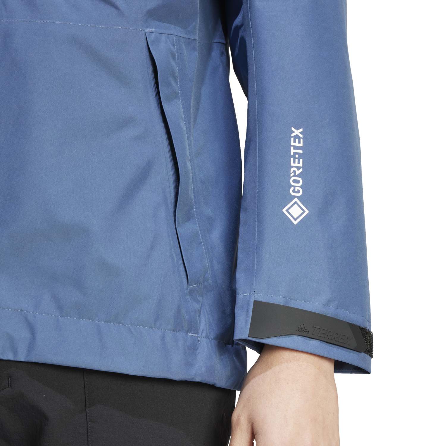 Adidas Men Terrex XPERIOR GORE-TEX Paclite Rain Jacket Blue - OUTERWEAR - Canada