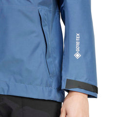 Adidas Men Terrex XPERIOR GORE-TEX Paclite Rain Jacket Blue - OUTERWEAR - Canada