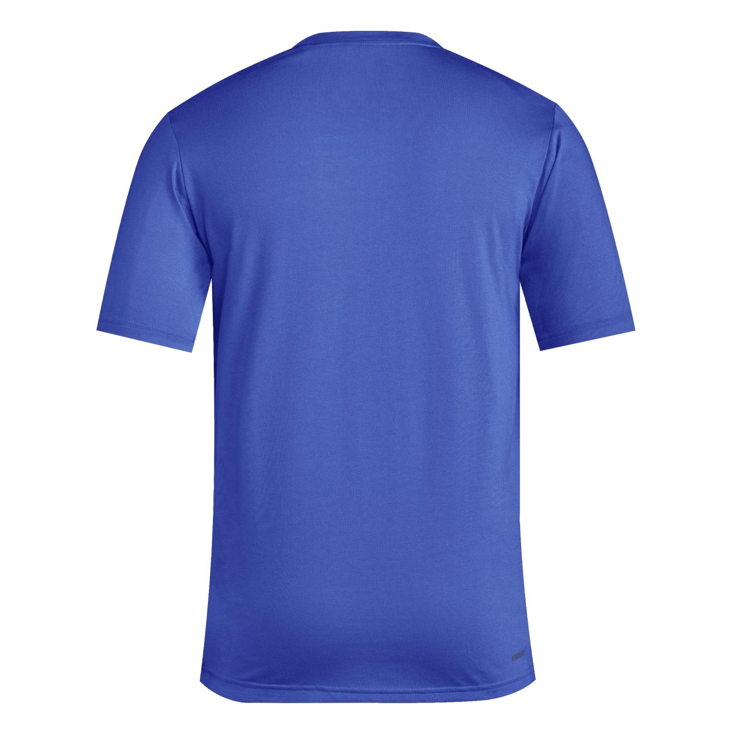 Adidas Men Train Essentials Feelready Training Tee Blue - T-SHIRTS - Canada