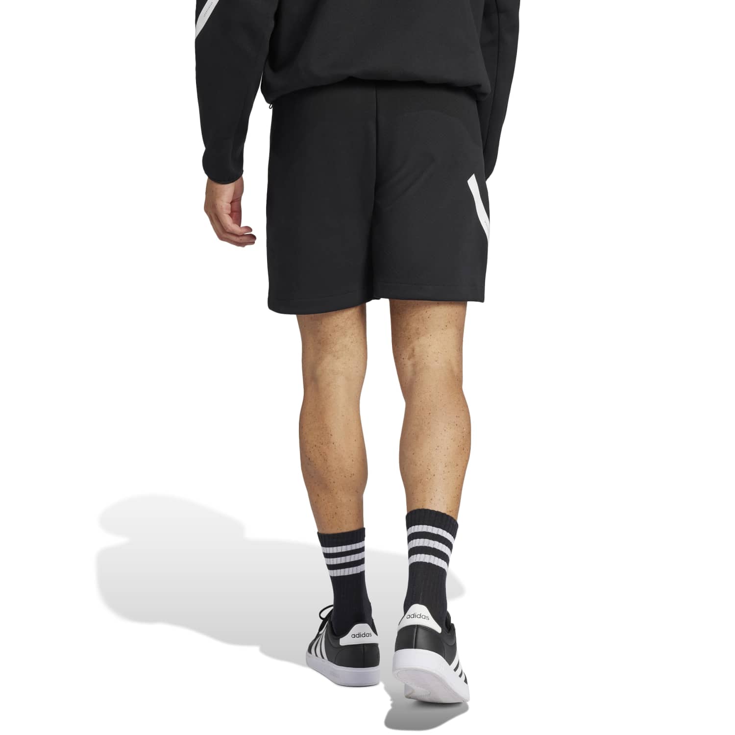 Adidas Men Z.N.E. Shorts Black White - SHORTS - Canada