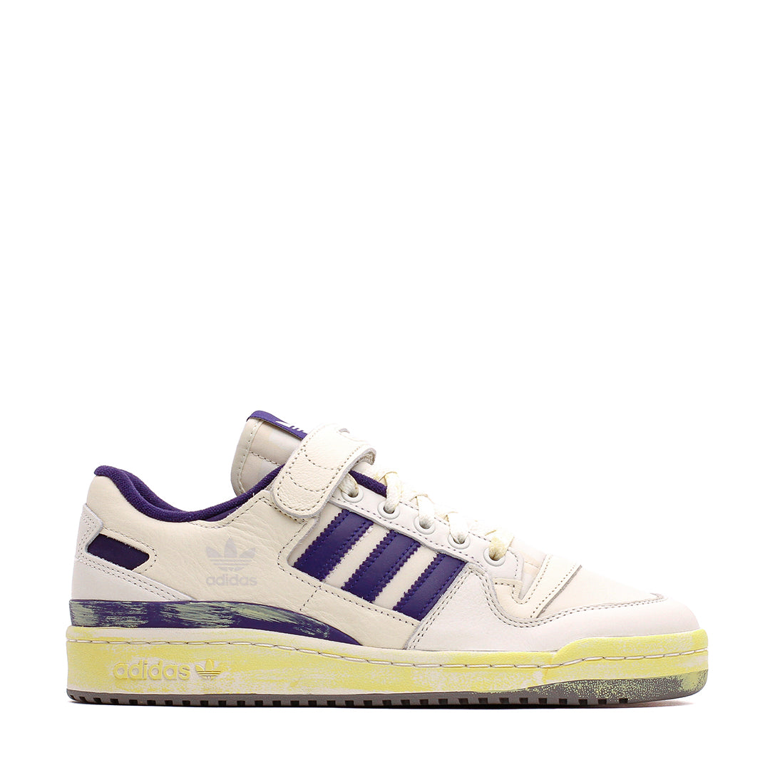 Adidas Originals Men Forum 84 Low AEC Vintage White Purple HP9542 - FOOTWEAR - Canada