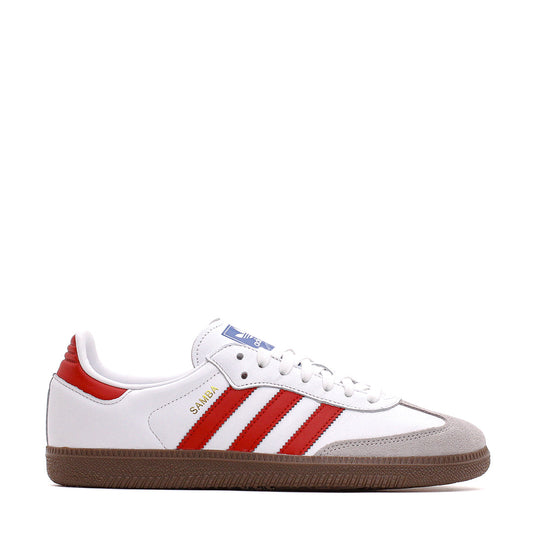 Adidas Originals Samba OG White Red IG1025 - FOOTWEAR - Canada