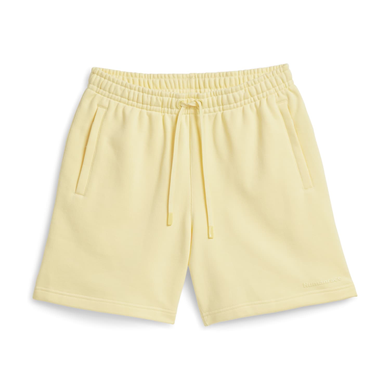 adidas originals unisex pw pharrell williams humanrace basics short almost yellow hs4827 744
