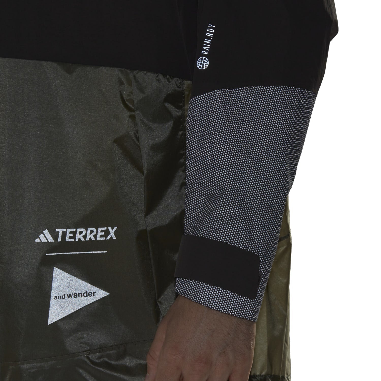 Adidas Outdoor Men XPL AWD Rain Jacket Shadow Olive HR7147 - OUTERWEAR - Canada