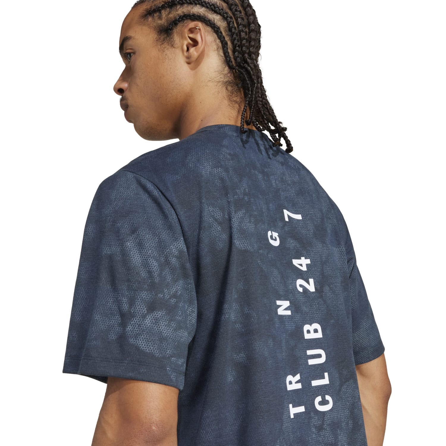 Adidas Power Graphic Tee Blue - T-SHIRTS - Canada