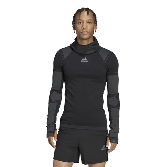 Adidas Running Men X-City Longsleeve Black Carbon HF6388 - TOPS - Canada