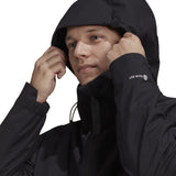 adidas terrex men ct myshelter rain rdy jacket black h65700 225 compact