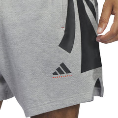 adidas unisex basketball spacer shorts grey jd7467 522 medium