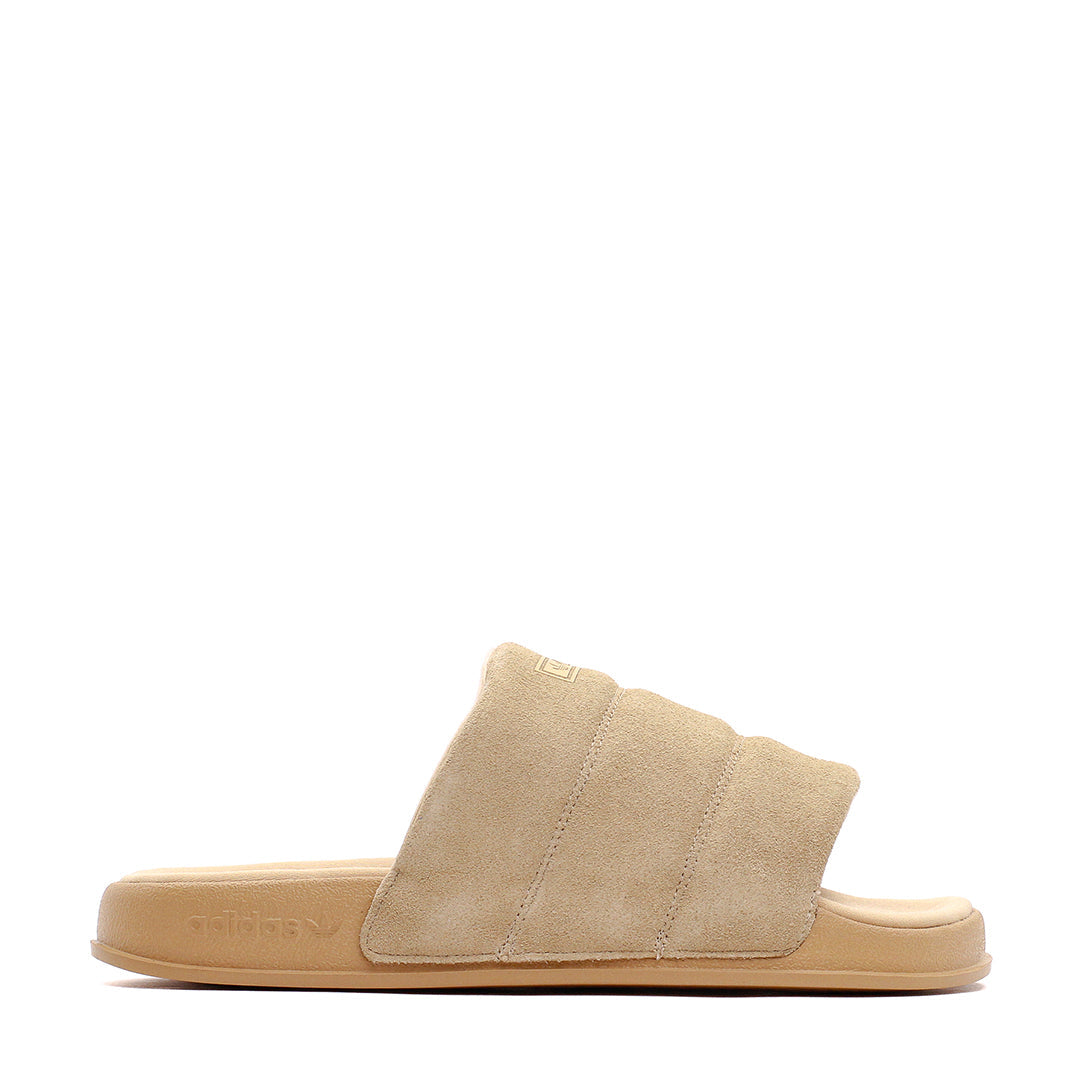 Adidas Women Adilette Essential Beige IE9650 - FOOTWEAR - Canada