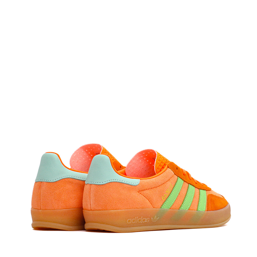 Adidas Women Gazelle Indoor Solar Orange Clear Mint JQ0193 - FOOTWEAR - Canada