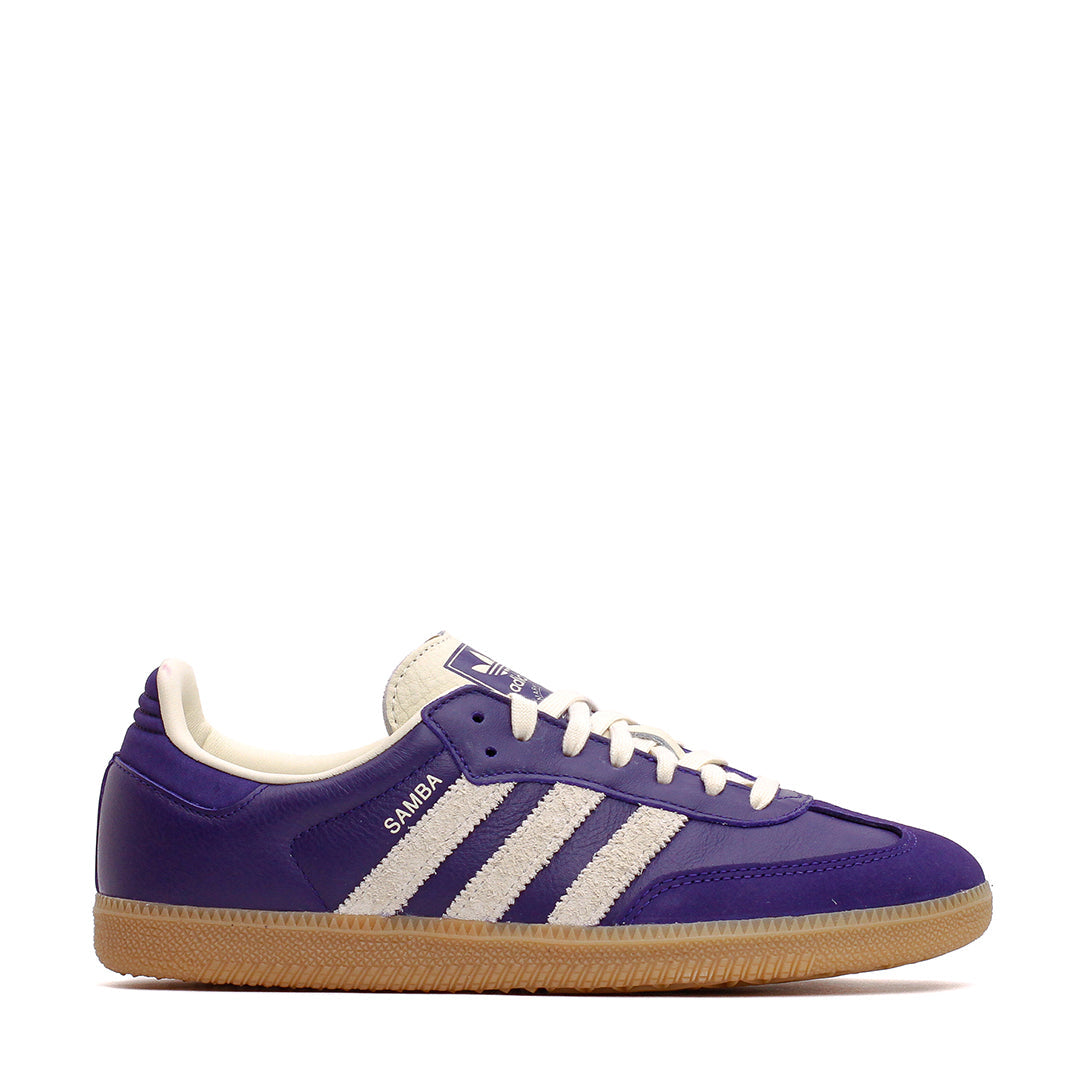 Adidas Women Samba OG Collegiate Purple Cream JI2736 - FOOTWEAR - Canada
