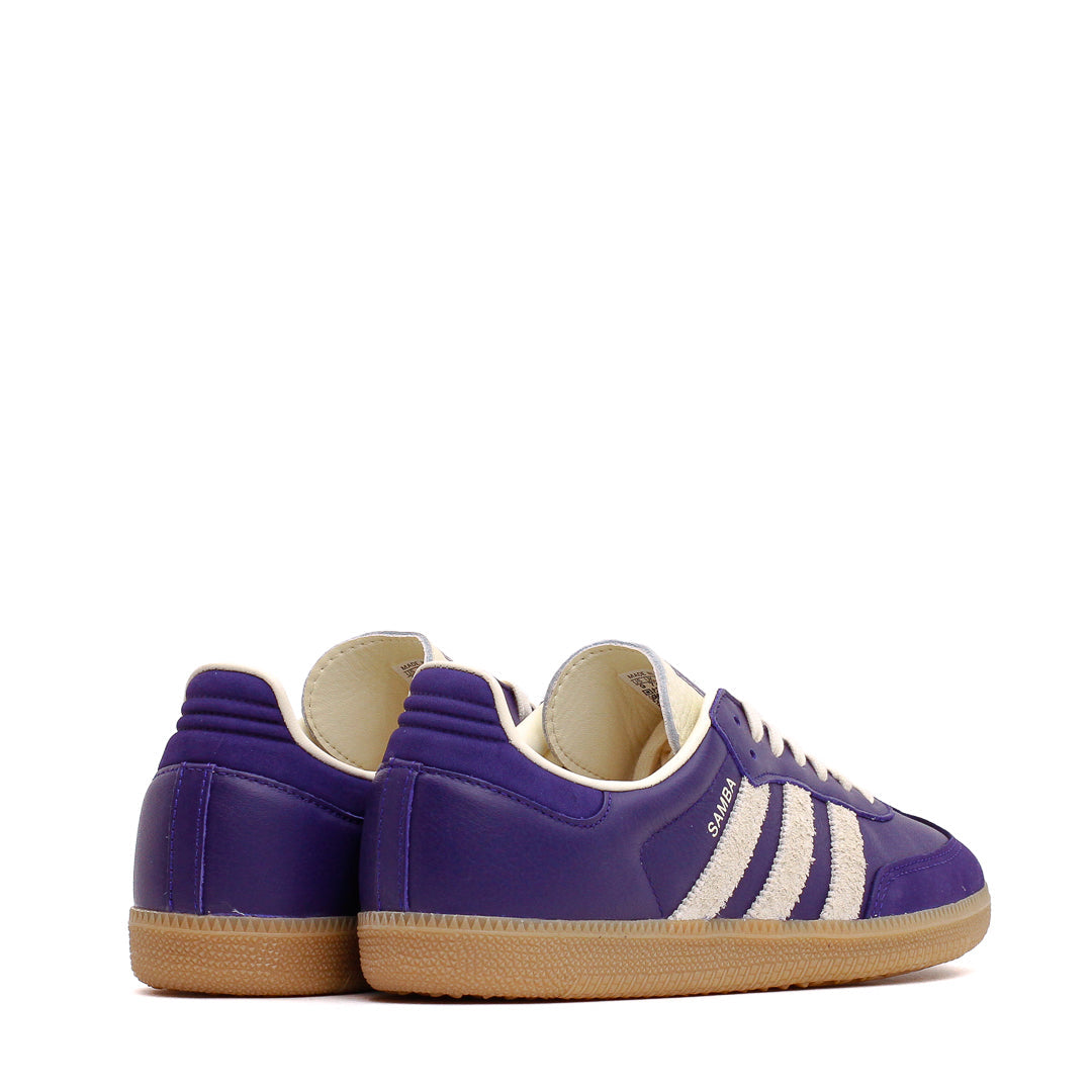 Adidas Women Samba OG Collegiate Purple Cream JI2736 - FOOTWEAR - Canada