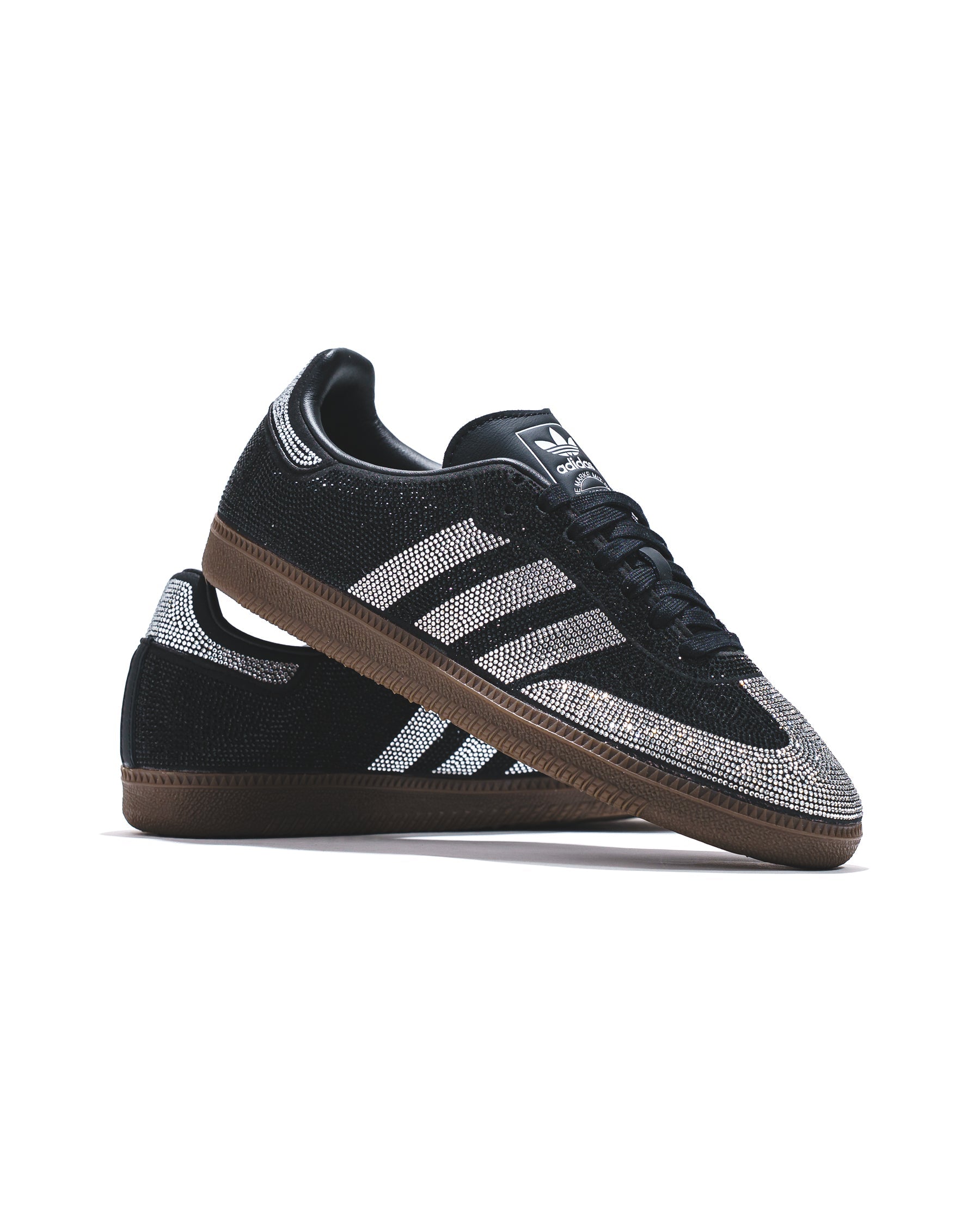Adidas Women Samba OG Rhinestone Black Silver IH9052 - FOOTWEAR - Canada
