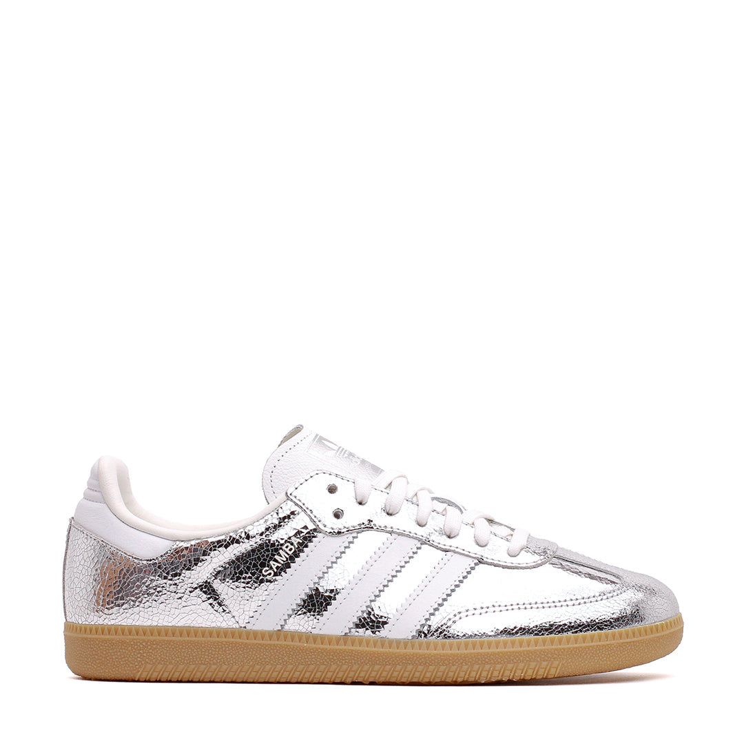 Adidas Women Samba OG Silver Metallic JR0035 - FOOTWEAR - Canada
