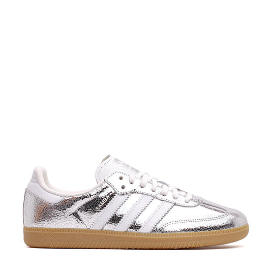 Adidas Women Samba OG Silver Metallic JR0035 - FOOTWEAR - Canada
