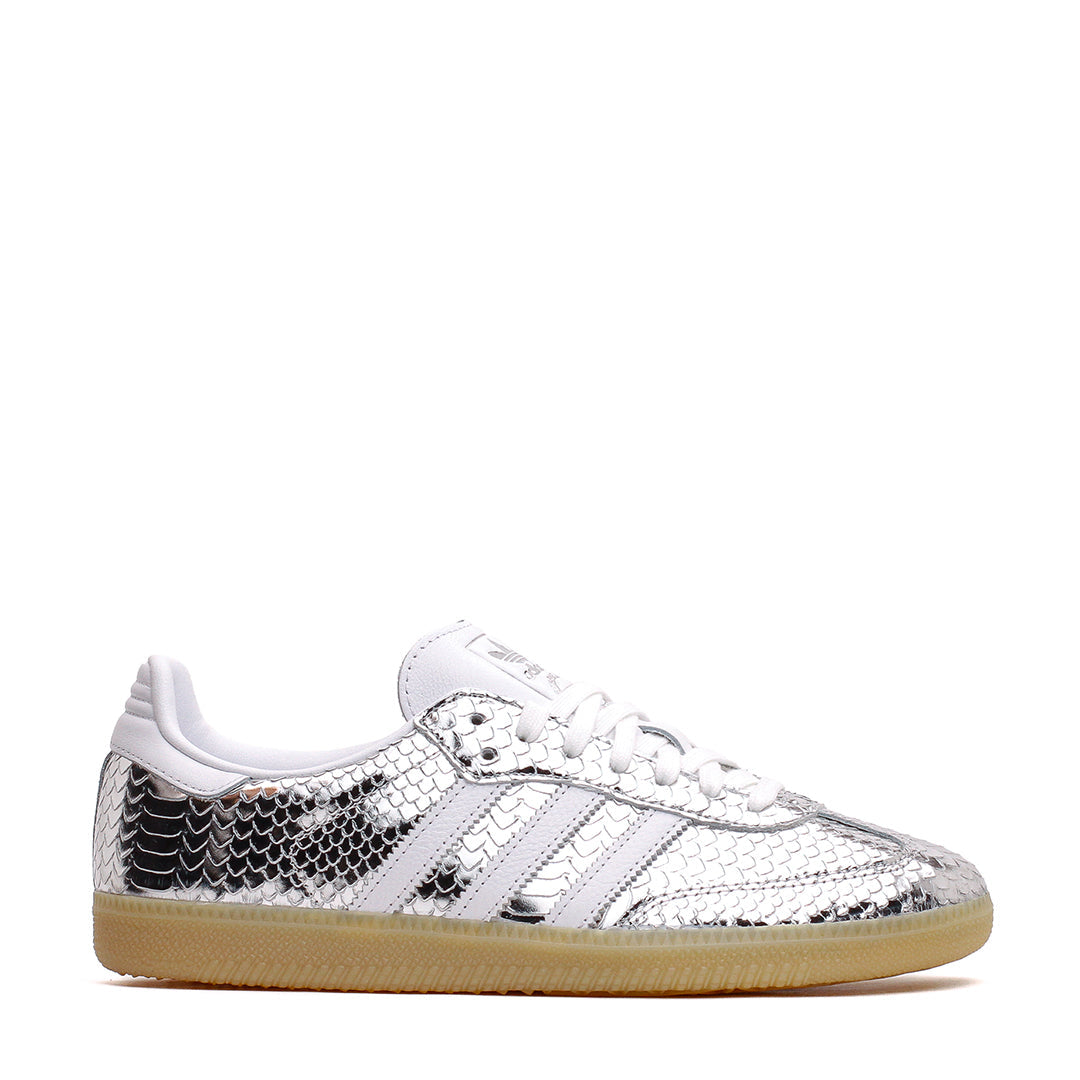 Adidas Women Samba OG Silver White Gum IH9016 - FOOTWEAR - Canada