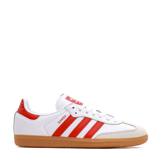 Adidas Originals Women Samba OG White Red IF6513 - FOOTWEAR Canada