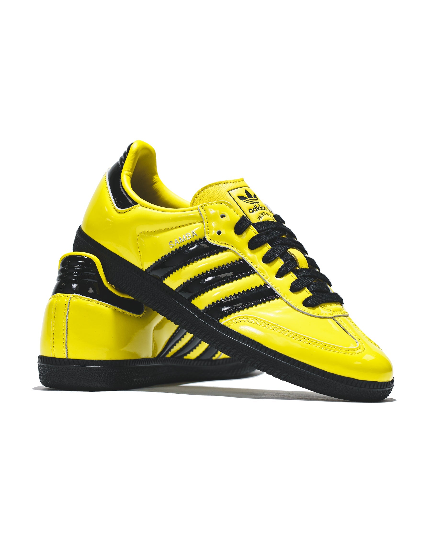 Adidas Women Samba OG Yellow Core Black JR8749 - FOOTWEAR - Canada