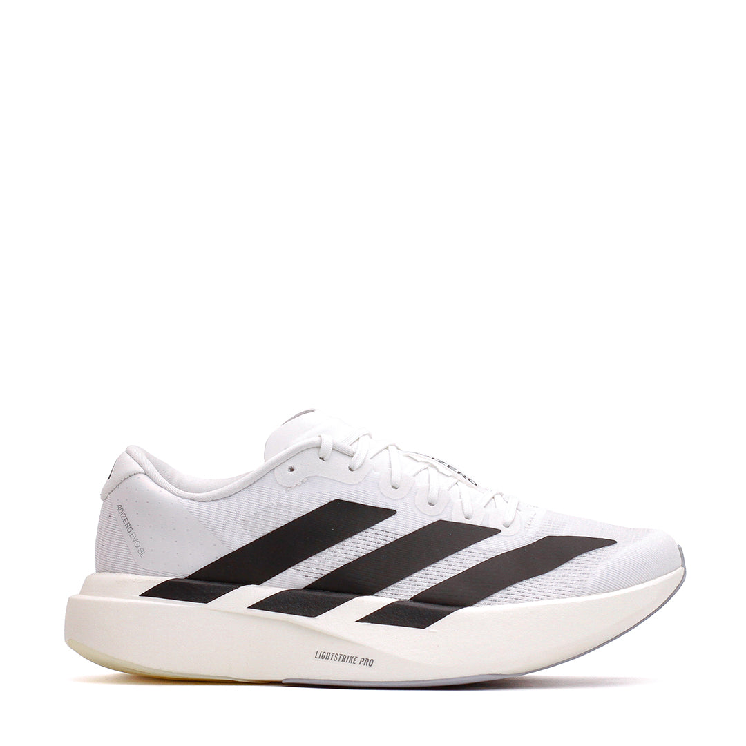 Adidas Youth Adizero EVO SL Junior White Black (GS) KI8482 - FOOTWEAR - Canada