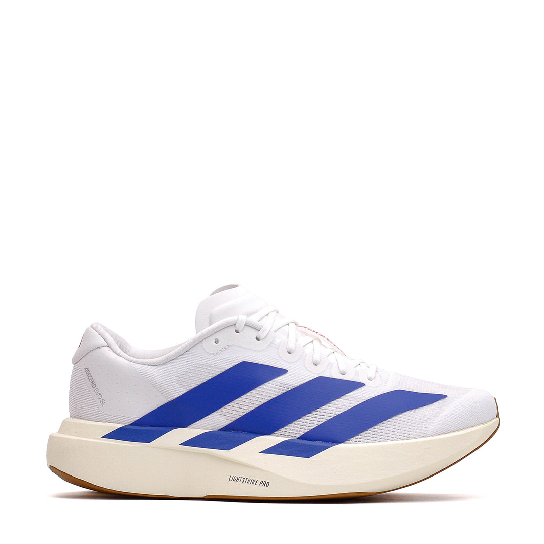 adidas youth adizero evo sl junior white royal blue gs ki8443 362