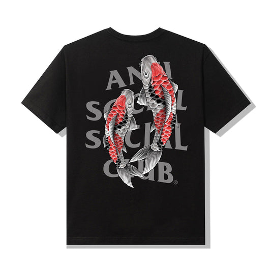 Anti Social Social Club Koi USA Made T-Shirt Black - T-SHIRTS - Canada