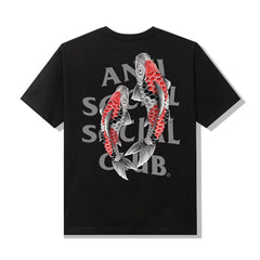 Anti Social Social Club Koi USA Made T-Shirt Black - T-SHIRTS - Canada