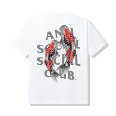 Anti Social Social Club Koi USA Made T-Shirt White - T-SHIRTS - Canada