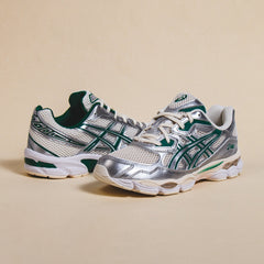 Asics Men GEL-1130 Cream Kale 1201A974-100 - FOOTWEAR - Canada