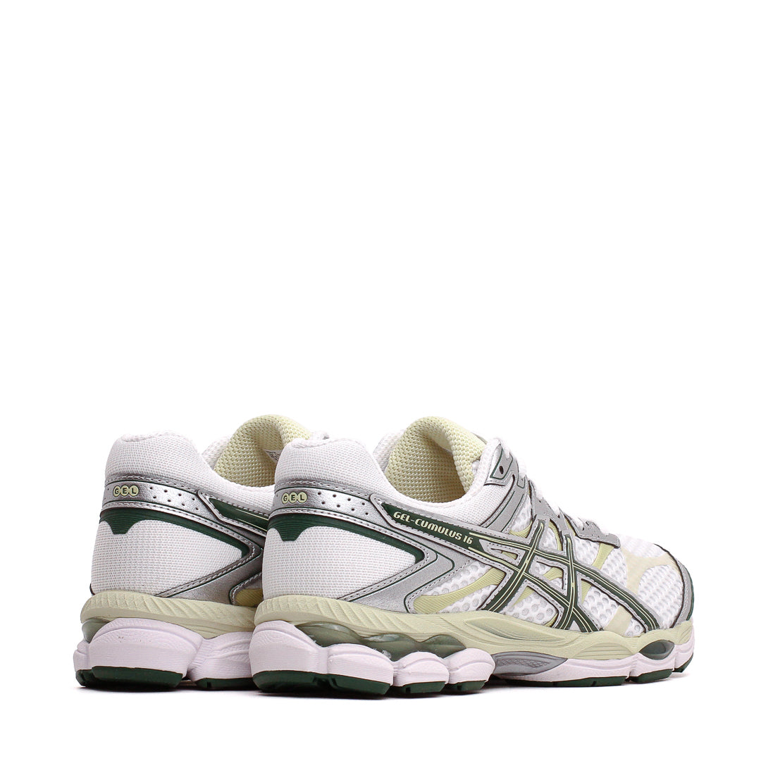 Asics Men Gel-Cumulus 16 White Forest Night 1203A733-105 - FOOTWEAR - Canada