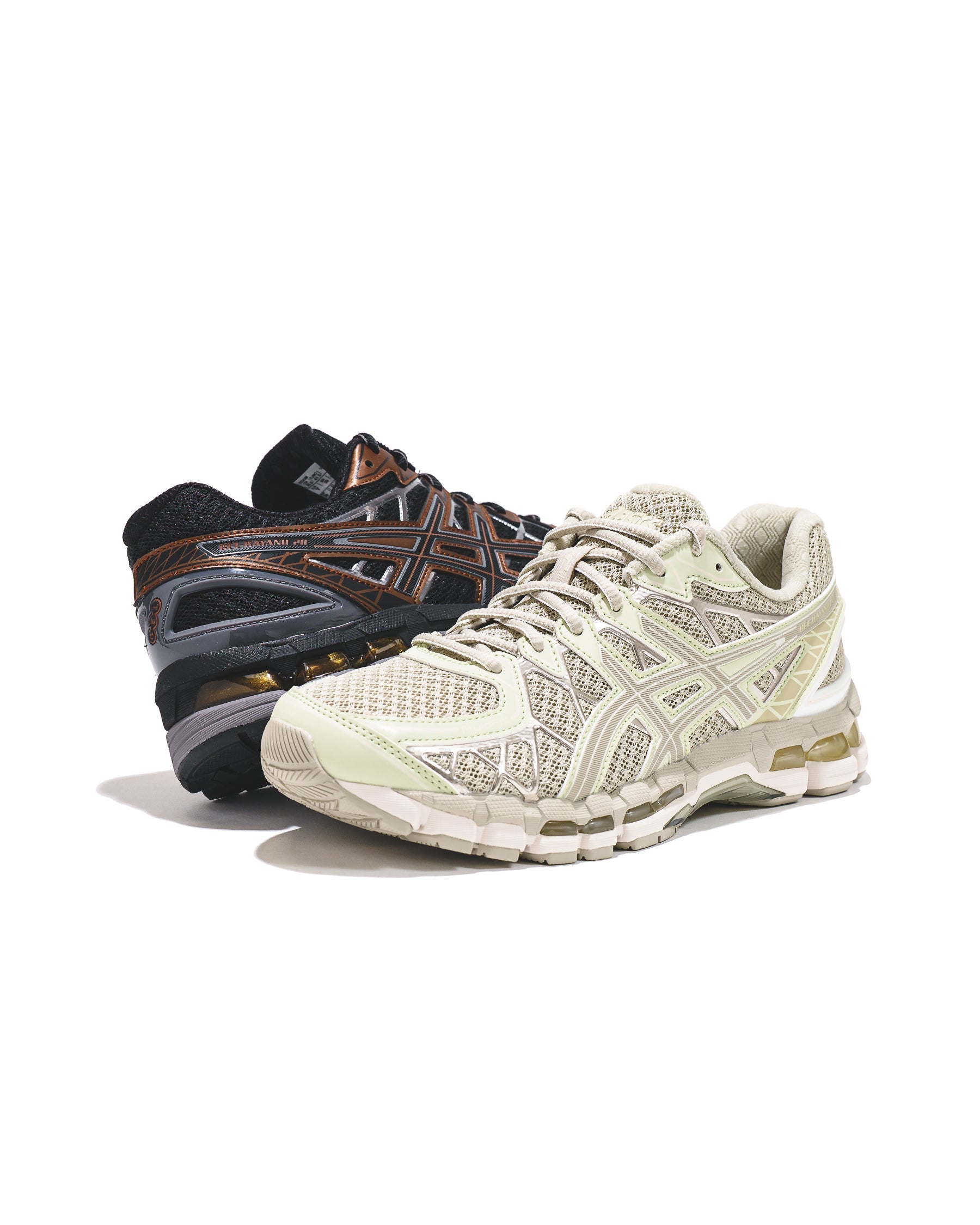 Asics Men Gel-Kayano 20 Black Reddish Brown 1203A388-002 - FOOTWEAR - Canada