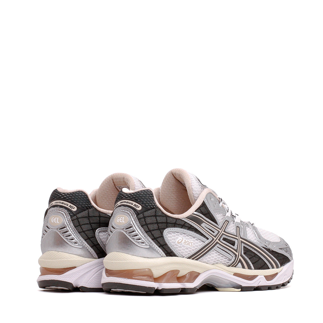 Asics Men Gel-Nimbus 10.1 White Obsidian Grey 1203A543-104 - FOOTWEAR - Canada