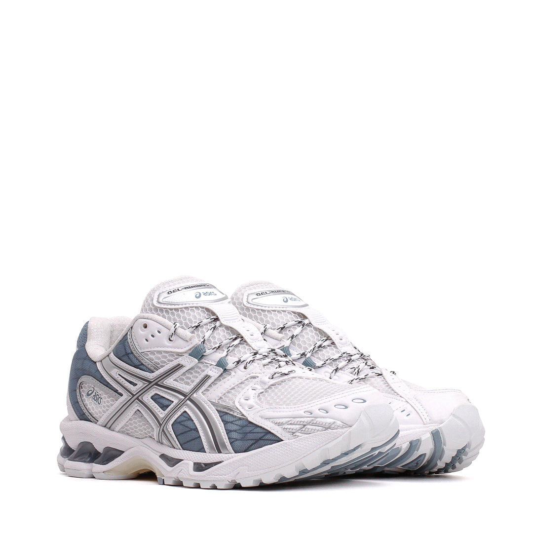 Asics Men Gel-Nimbus 10.1 White Slate Blue 1203A543-110 - FOOTWEAR - Canada