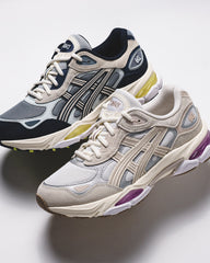 Asics Men Gel-NYC 2.0 White Cream 1203A895-101 - FOOTWEAR - Canada