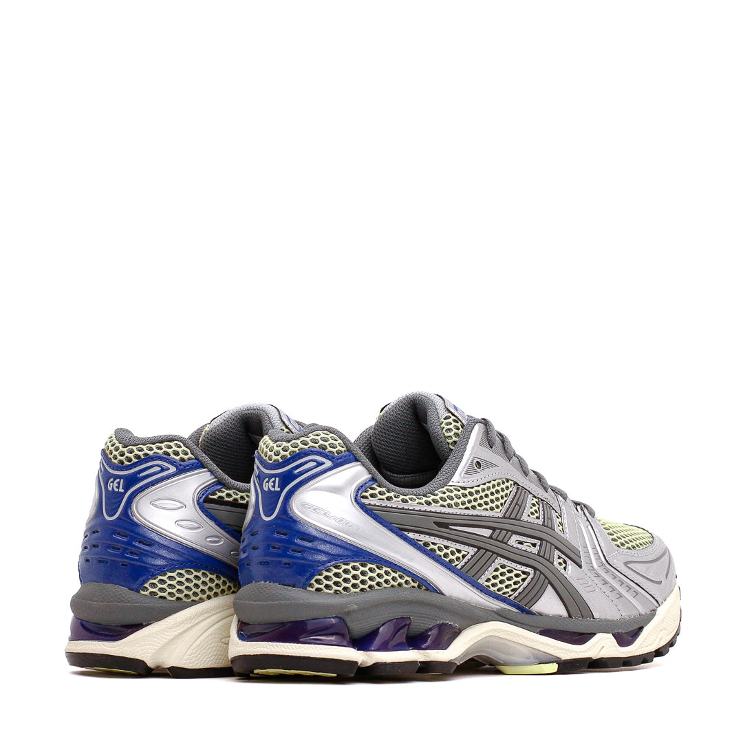 Asics Unisex Gel-Kayano 14 Soft Yellow Asics Blue 1203A740-750 - FOOTWEAR - Canada