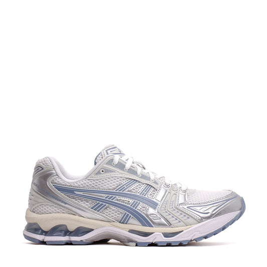 Asics Unisex Gel-Kayano 14 White Light Navy 1203A537-115 - FOOTWEAR - Canada
