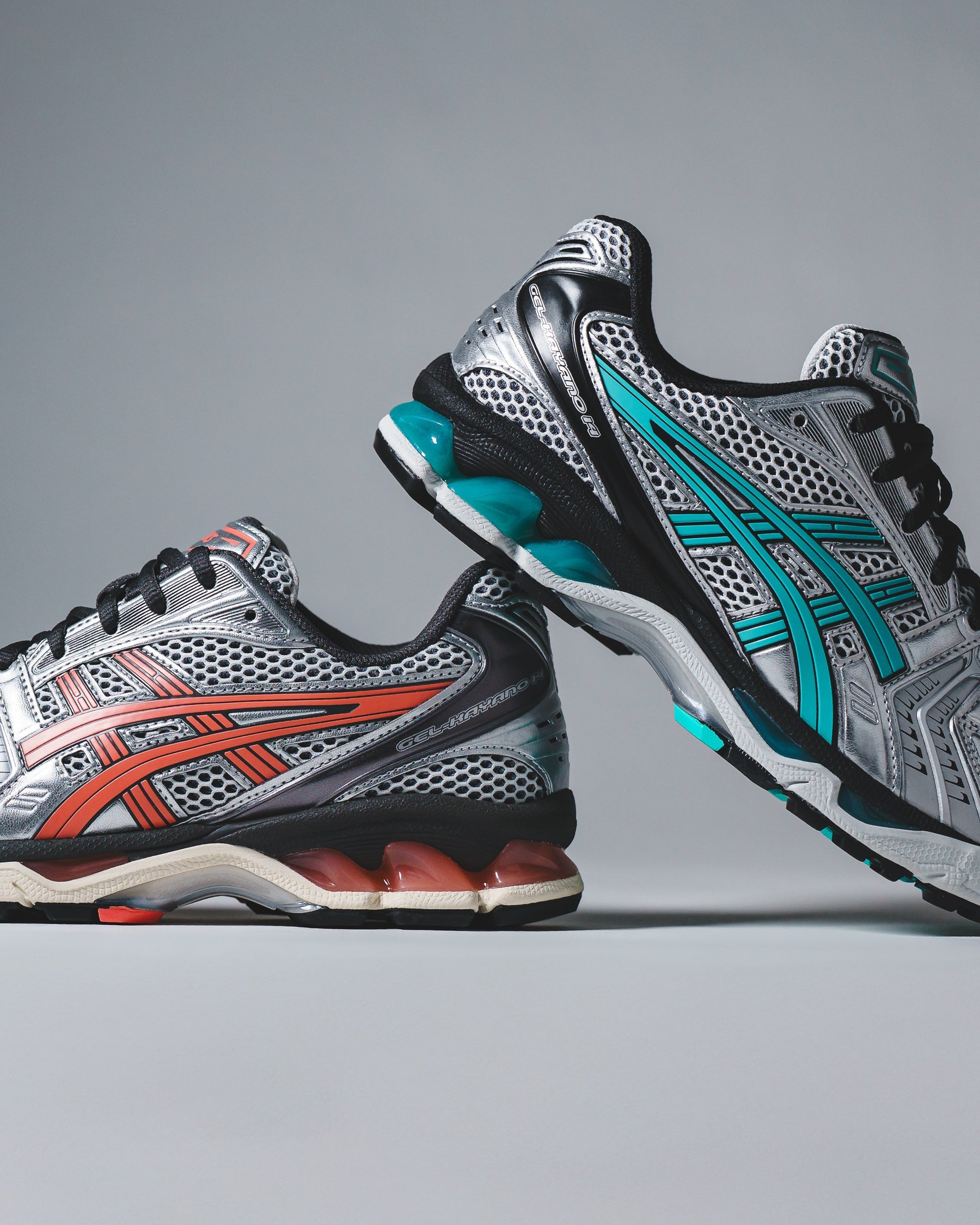 Asics Unisex Gel-Kayano 14 White Waterfall 1203A740-100 - FOOTWEAR - Canada