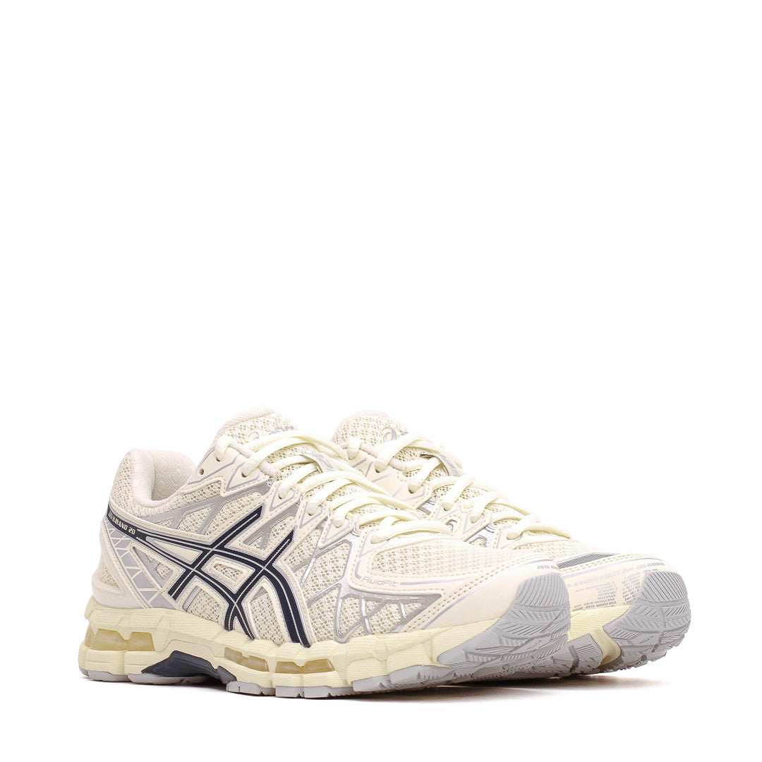 Asics Unisex Gel-Kayano 20 Cream Independence Blue 1203A388-104 - FOOTWEAR - Canada