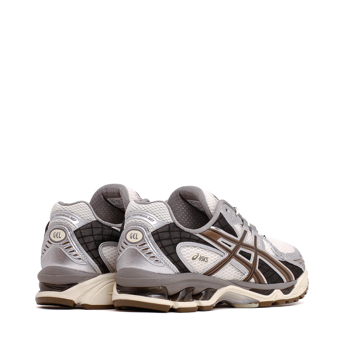 Asics Unisex Gel Nimbus 10.1 Cream Pure Silver 1203A543 107 FOOTWEAR Canada