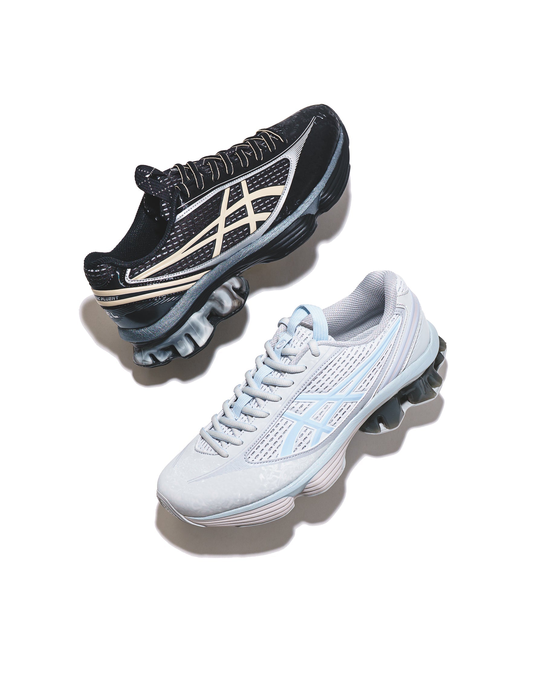 Asics Unisex US6-S Gel-Kinteic Fluent Black Vanilla 1203A748-001 - FOOTWEAR - Canada