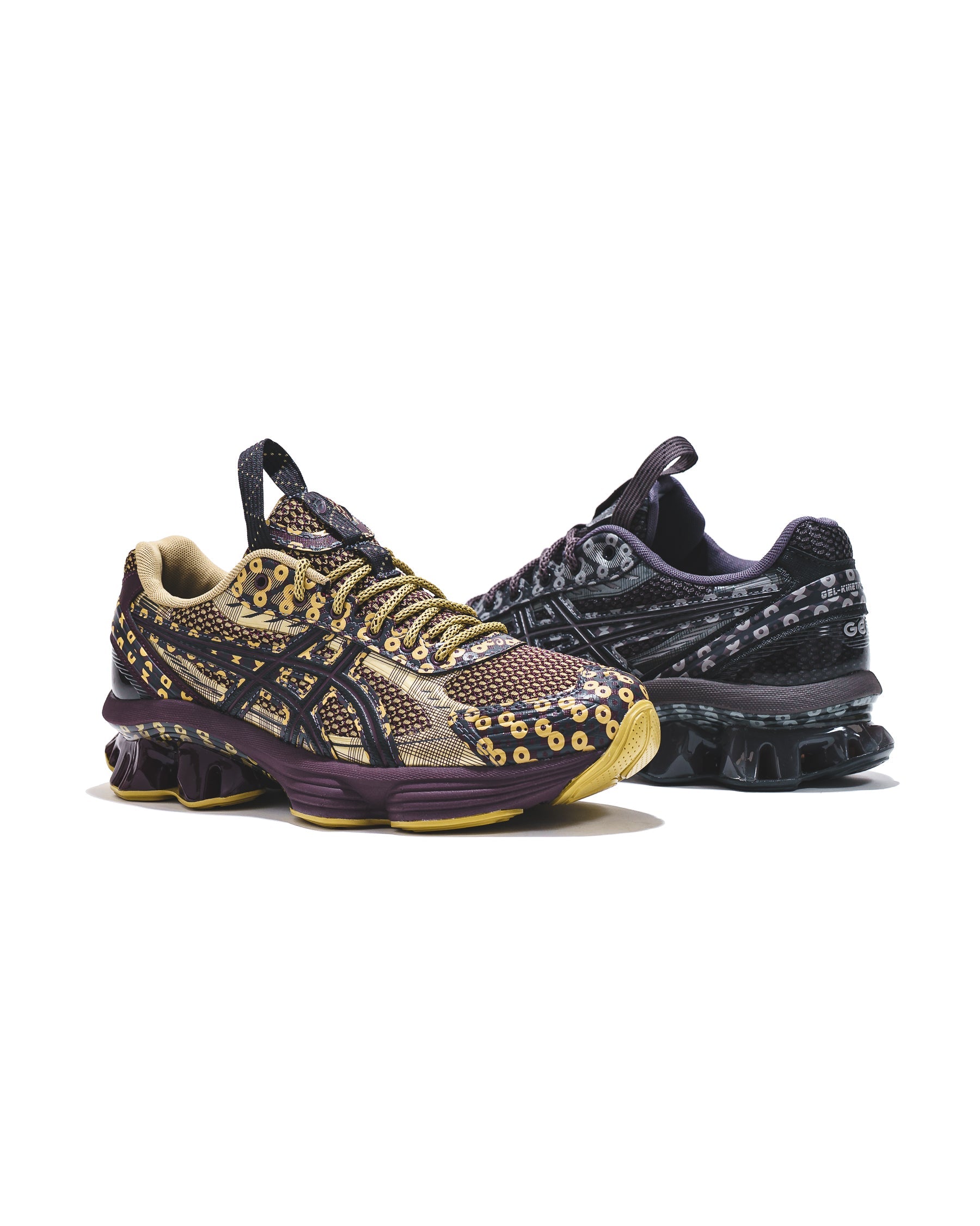 Asics Unisex US7-S Gel-Kinetic Fluent Beniimo Purple Lemongrass 1203A973-500 - FOOTWEAR - Canada