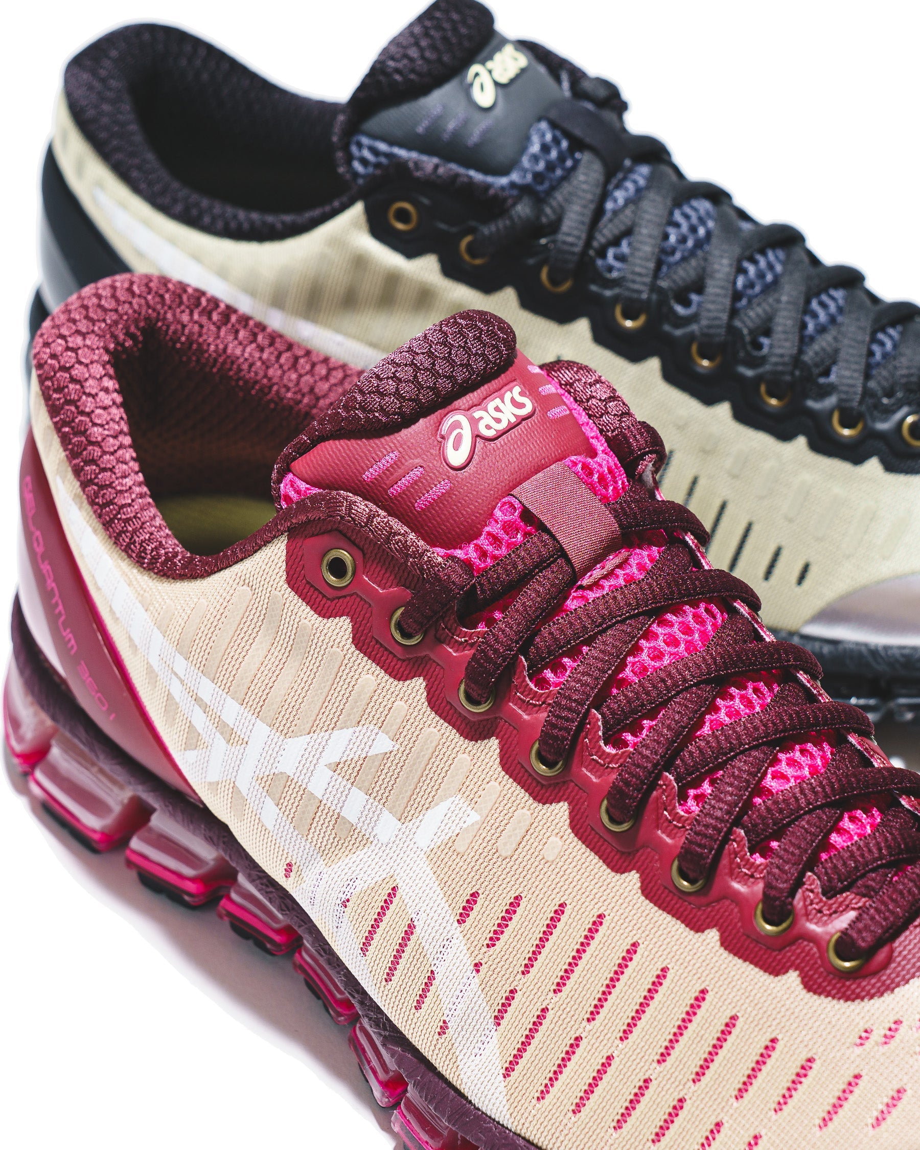 Asics x Above the Clouds Unisex Gel Quantum 360 Soft Yellow Black 1203A823-751 - FOOTWEAR - Canada