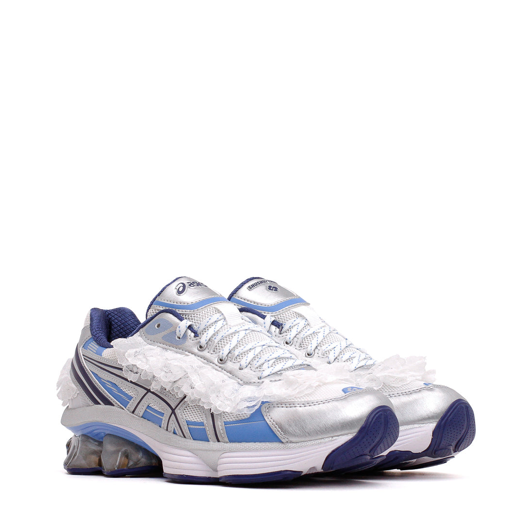 Asics x SHUSHU/TONG Unisex Gel Kinetic Fluent White Dive Blue 1203A822 101 FOOTWEAR Canada